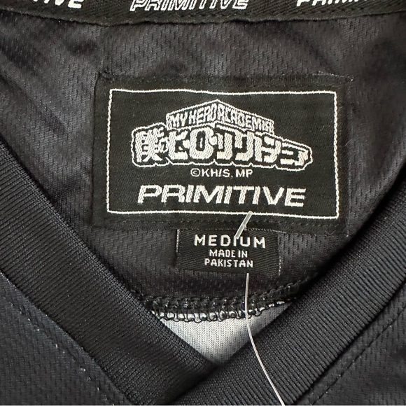Primitive x My Hero Academia Black Hockey Jersey Size M - Picture 5 of 10